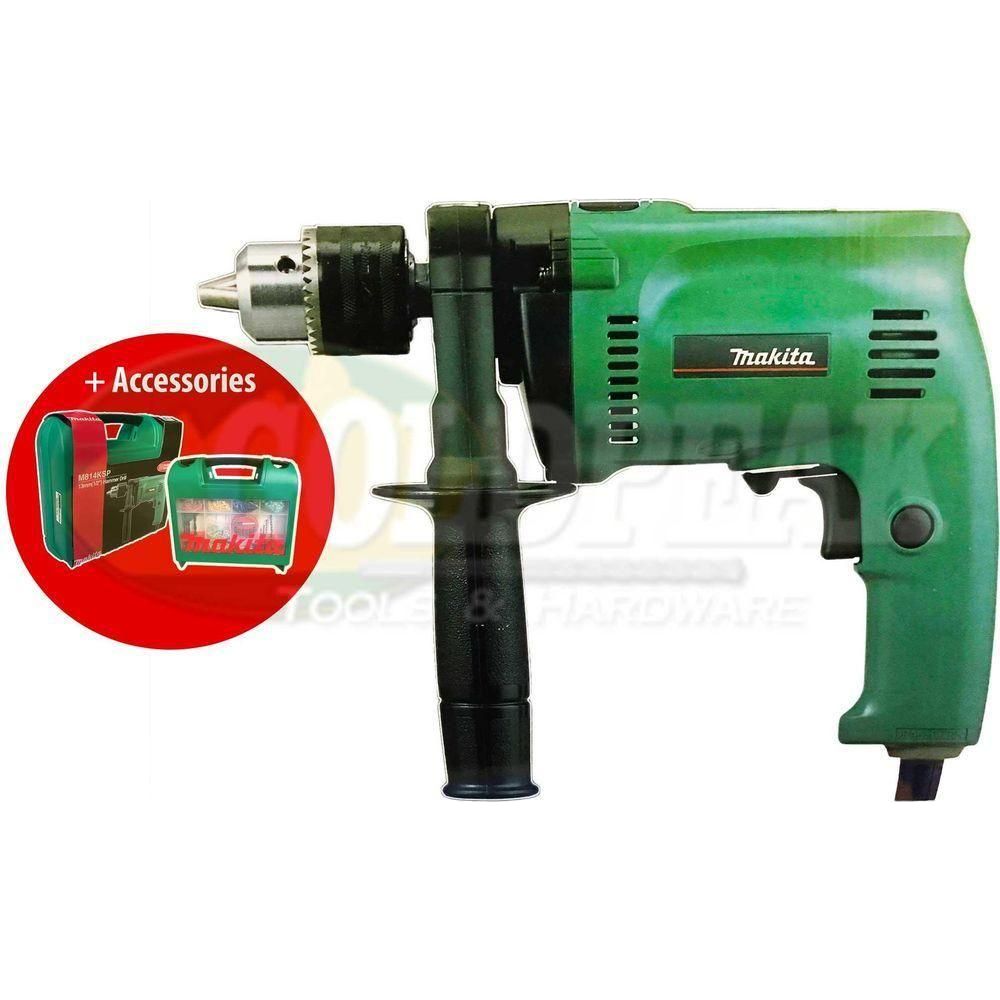 Makita MT M814KSP Hammer/ Impact Drill with Accessories - Goldpeak Tools PH Makita MT Makita MT M814KSP Hammer/ Impact Drill with Accessories - Goldpeak Tools PH Makita MT